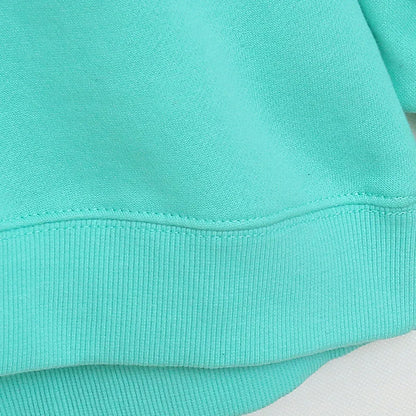 Disney World Disneyland Embroidery Sweatshirt Women Casual Fleece Jumper Mickey Daisy Duck Cartoon Loose Pullover Top O Neck