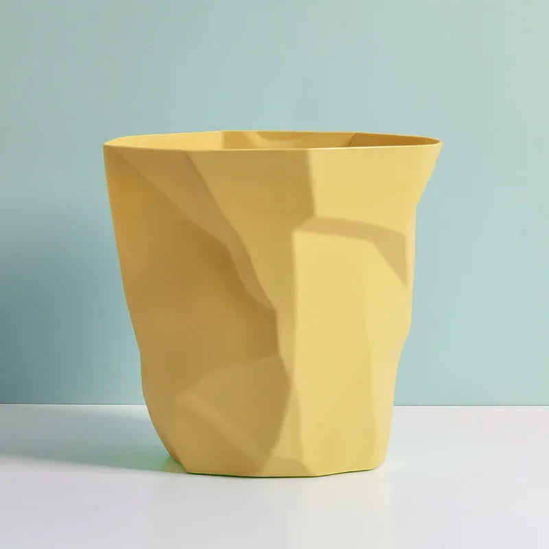 Irregular Trash Can - Creative Bathroom Waste Bin for Home