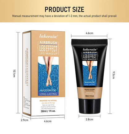 Sun Kissed Fake Tan Body Foundation Cream Waterproof Long Lasting Tanning Lotion Even Skin Tone Leg Makeup Moisturizing Body Bronzer Cosmetic