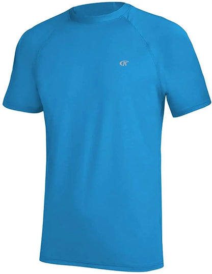 Men's UPF 50+ Beach T-Shirt – Quick-Dry Surf & Swim Top