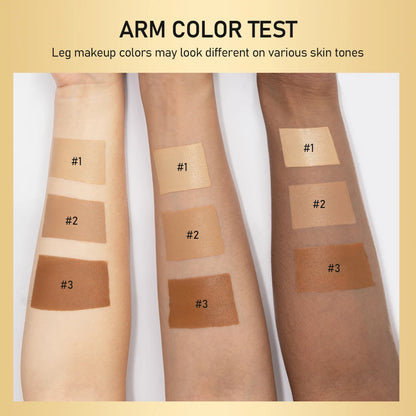 Sun Kissed Fake Tan Body Foundation Cream Waterproof Long Lasting Tanning Lotion Even Skin Tone Leg Makeup Moisturizing Body Bronzer Cosmetic