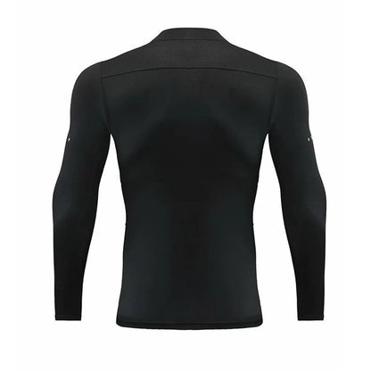 Men's Compression Shirt Athletic Long Sleeve Workout T Shirt | UV Sun Protection, Quick Dry