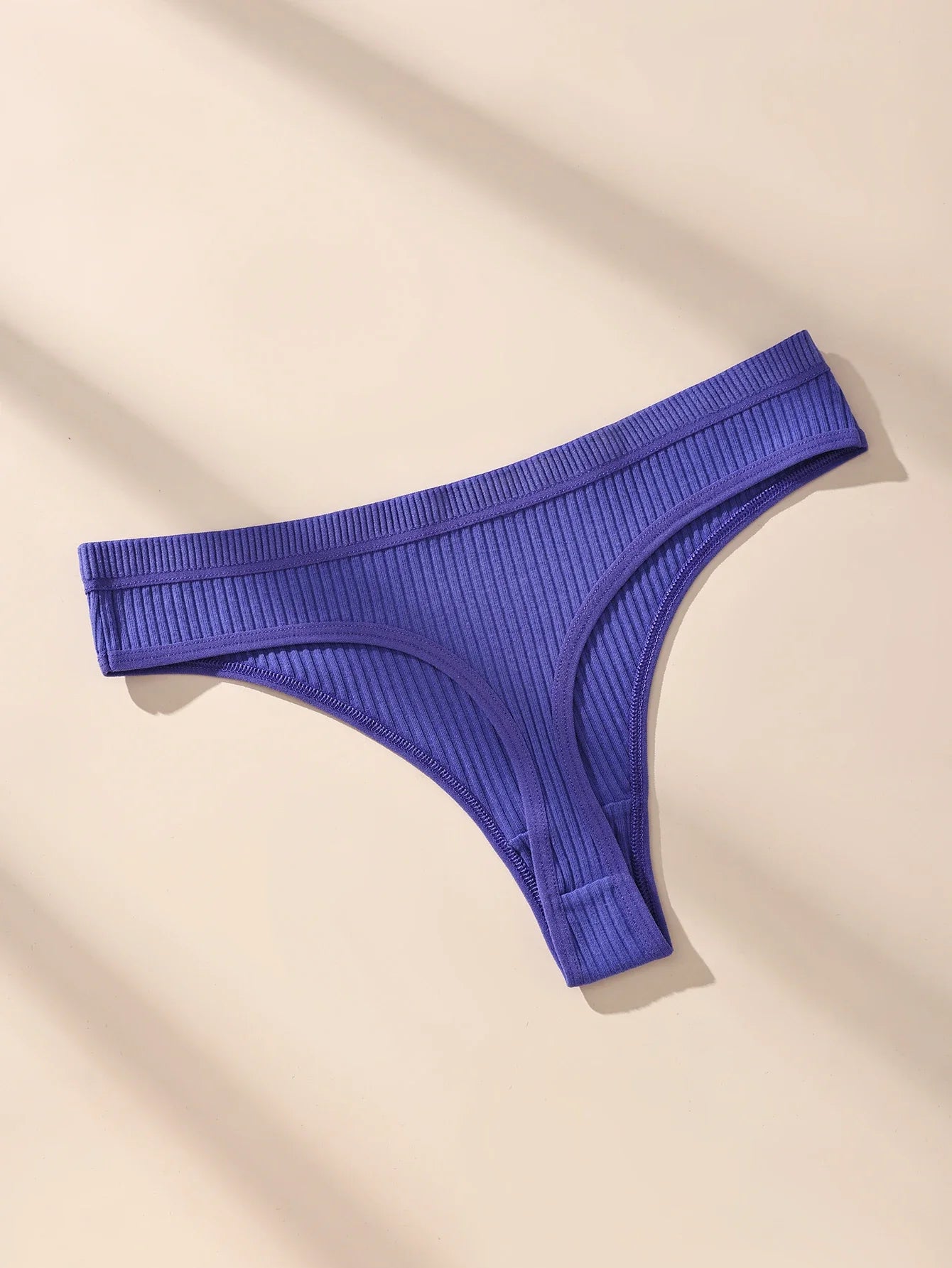 7Pcs Women Cotton Thongs Panties Striped Underwear Sexy Underpants Black Panty Soft G-Strings Plus Size Tanga Female Lingerie