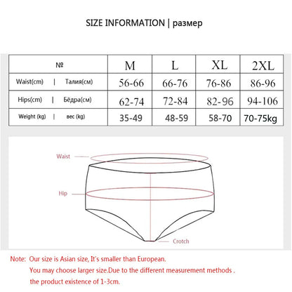 7PCS/Set Cotton Women Panties Breathable Underwear Week Pants Girls Briefs Solid Panty Underpants Sexy Low Waist Female Lingerie