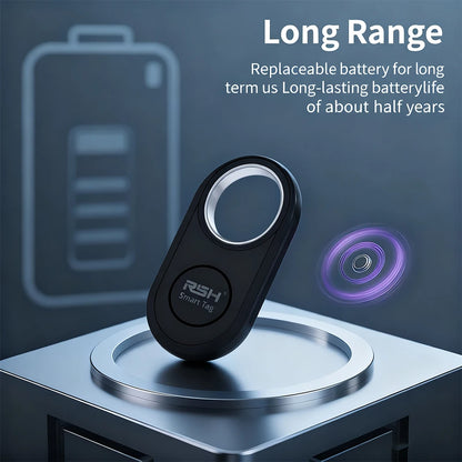 Google Find My Smart Tag Bluetooth Tracker Anti Lost Item Finder Locator for Android Keys Wallet Luggage Pet Replaceable Battery