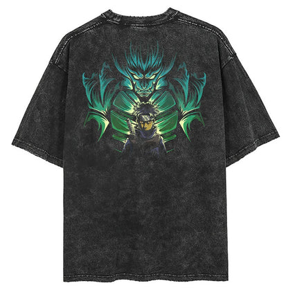 Hip Hop Streetwear T Shirt Japanese Anime Naruto Print T-Shirt Men Harajuku Cotton Tshirt Summer Short Sleeve Tops Tees