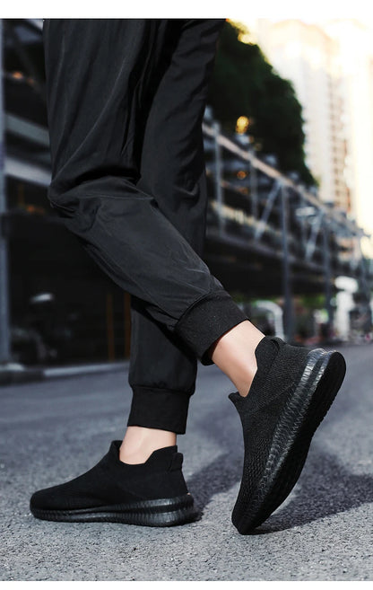 Men Sneakers Shoes For Men Lightweight Tenis Comfortable Mesh Breathable Casual Shoes Outdoor Walking Gym Shoes Size 39-46