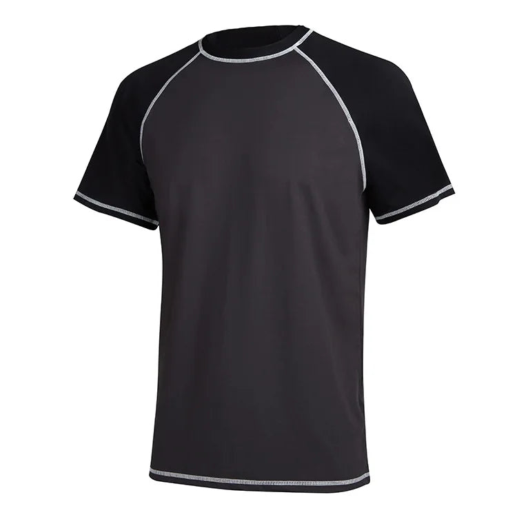 Men's UPF 50+ Beach T-Shirt – Quick-Dry Surf & Swim Top