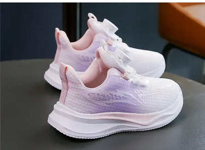 Firm Stitching Kids Mesh Casual Sport Shoes Breathable Raw Material Solid Structure Fitness Outdoor Play Shoes