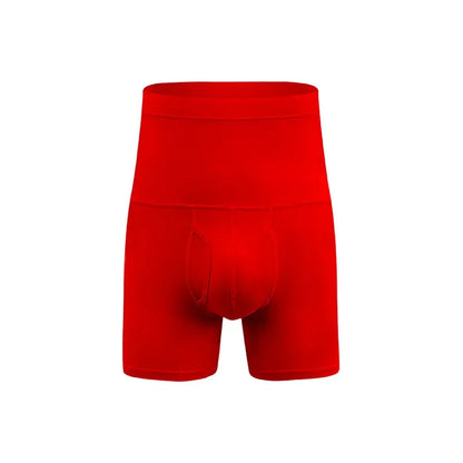 High Waist Cotton Boxers Men Abdominal 150KG Sports Bodyshape Panties Plus Size 9XL 8XL Underpants Warm Belly Protection Shorts