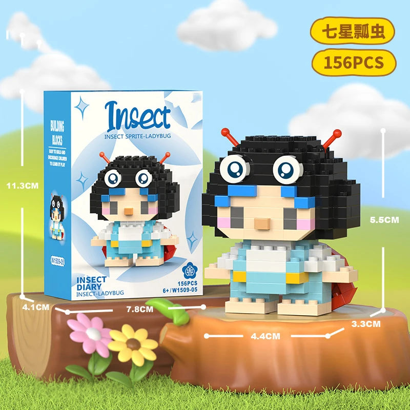 Micro Building Blocks - Creative Animal Brick Set | DIY Mini Construction Toys Kit