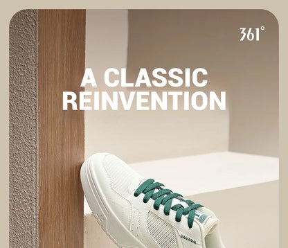361 Degrees Men's Board Shoes New Comfortable Versatile Breathable Leisure Lightweight Wear-resistant Male Sneakers 672516626