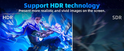 27 Inch Gaming Monitor - 2K 1440P IPS, 300Hz Refresh Rate, 0.8ms Response Time
