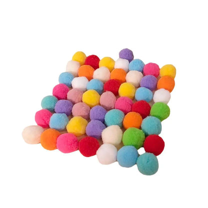 Interactive Cat Toy - Mini Shooting Gun with Plush Balls - ZOOMNSTORE