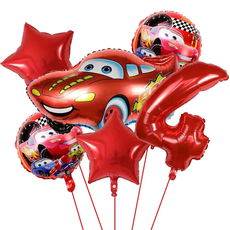 Lightning McQueen Party Supplies - Disposable Tableware  Paper Plates for Kids Birthday  Baby Shower