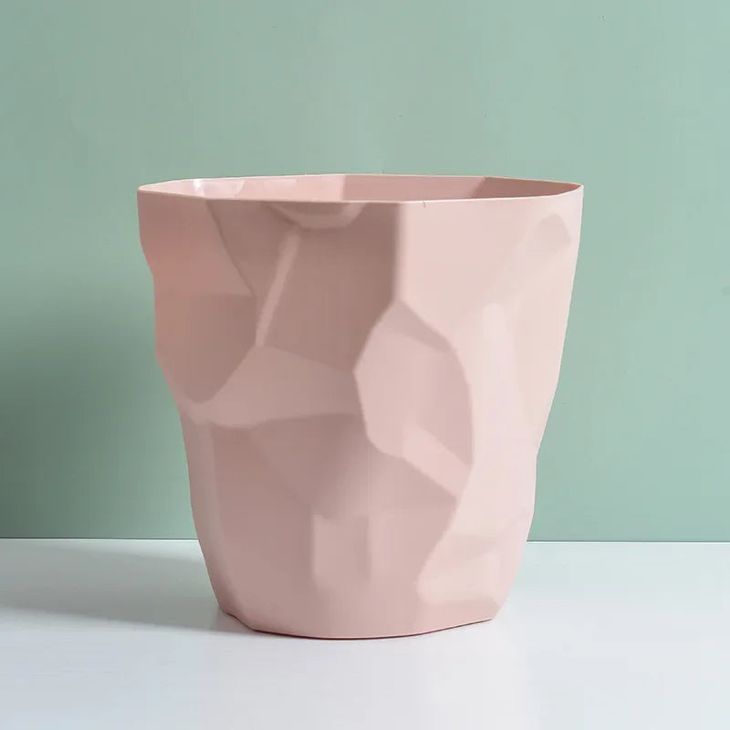 Irregular Trash Can - Creative Bathroom Waste Bin for Home