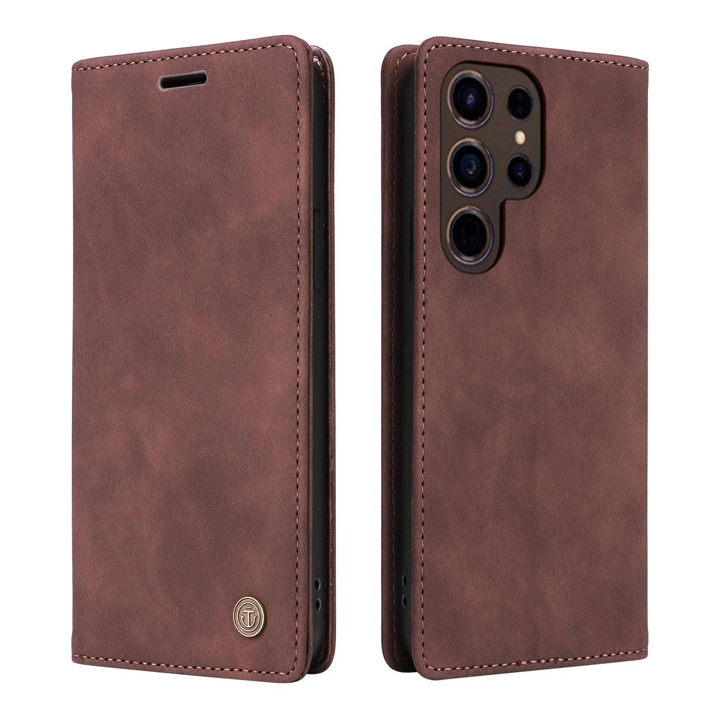 Ultrathin Leather Flip Case For Samsung Galaxy S26 S25 S24 S23 FE S22 Ultra S21 S20 Plus Note 20 5G Business Wallet Phone Cover