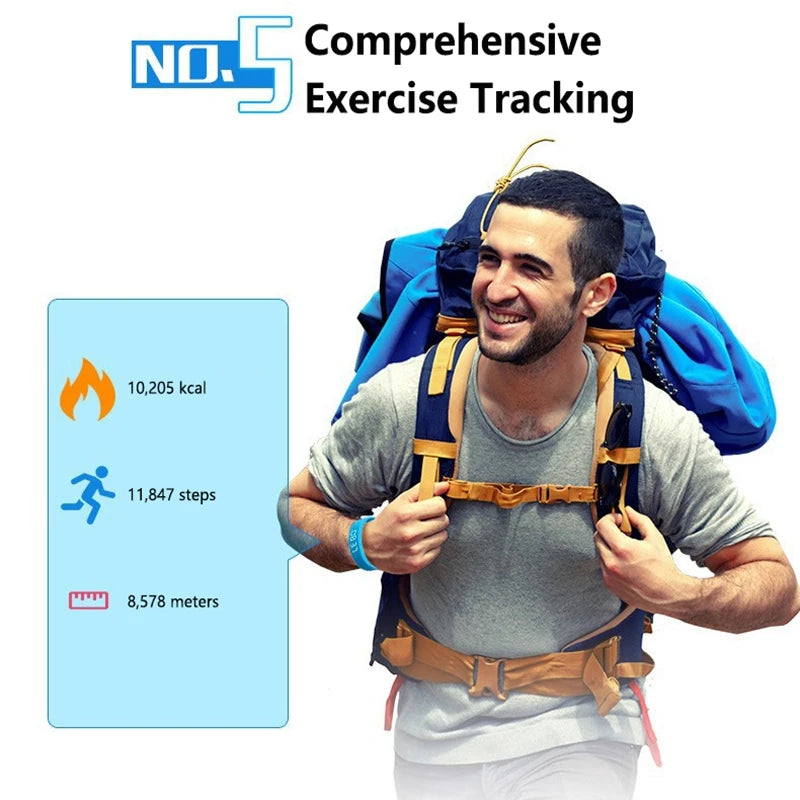 Lenovo Smart Bracelet LED Digital Waterproof Smart Band Running Pedometer Health Monitor Sleep Tracking Vibration Alarm Reminder