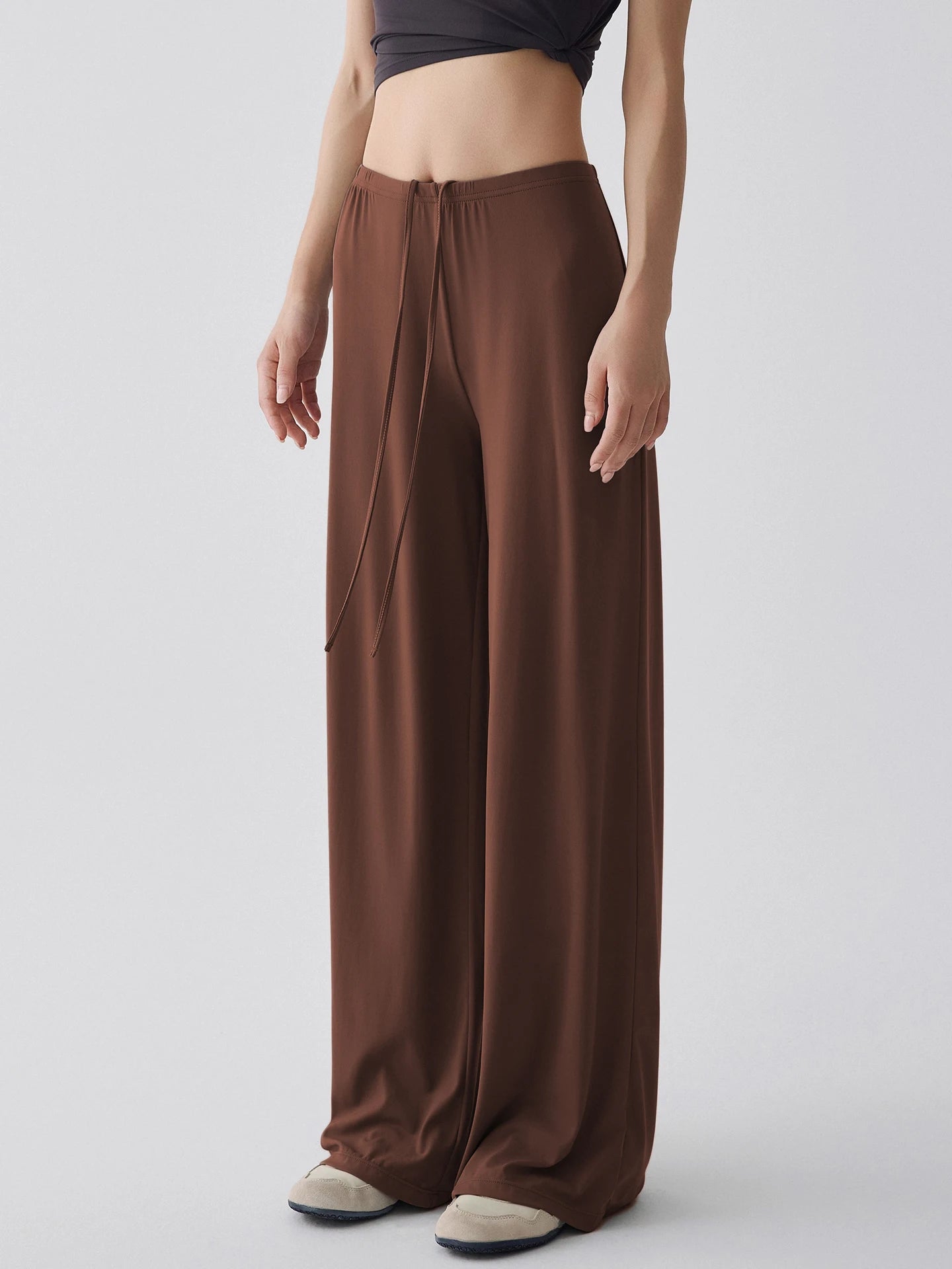 Ctenkevet-High Waist Wide-Leg Yoga Joggers for Women, Female Casual Tracksuit Bottoms, Straight Outdoor Baggy Sweatpants, Autumn
