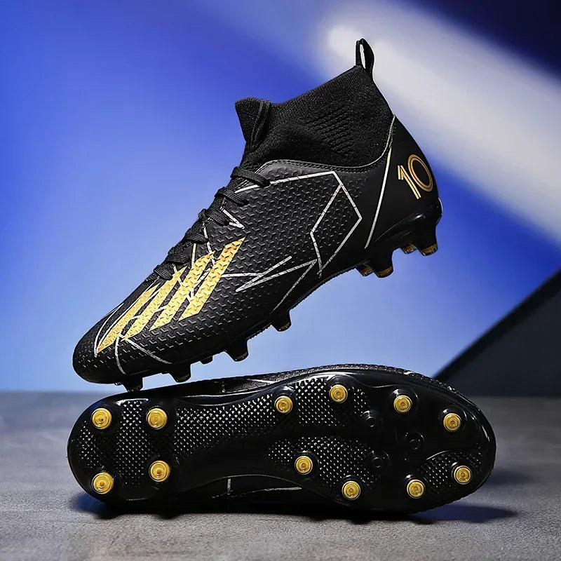 Unisex Football Boots – Professional Soccer Shoes | Non-Slip Firm Ground Cleats