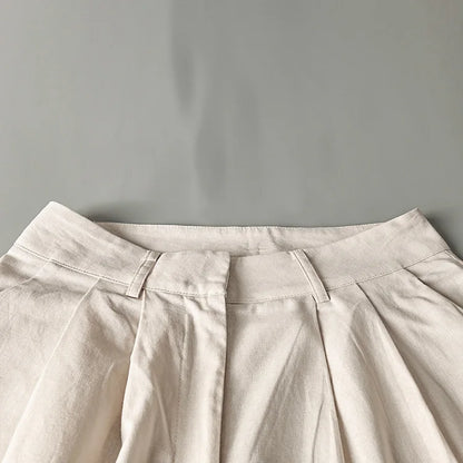 Mueyaruho Women 2026 Summer Office Pant Set Suits Solid Beige Outfits 2 Two Piece Wide Leg Matching Set For Women