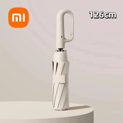 Xiaomi 126cm Extra Large Umbrella Wind-resistant Rain-resistant Dual-purpose UV-resistant Fully Automatic Ring-buckle Umbrella