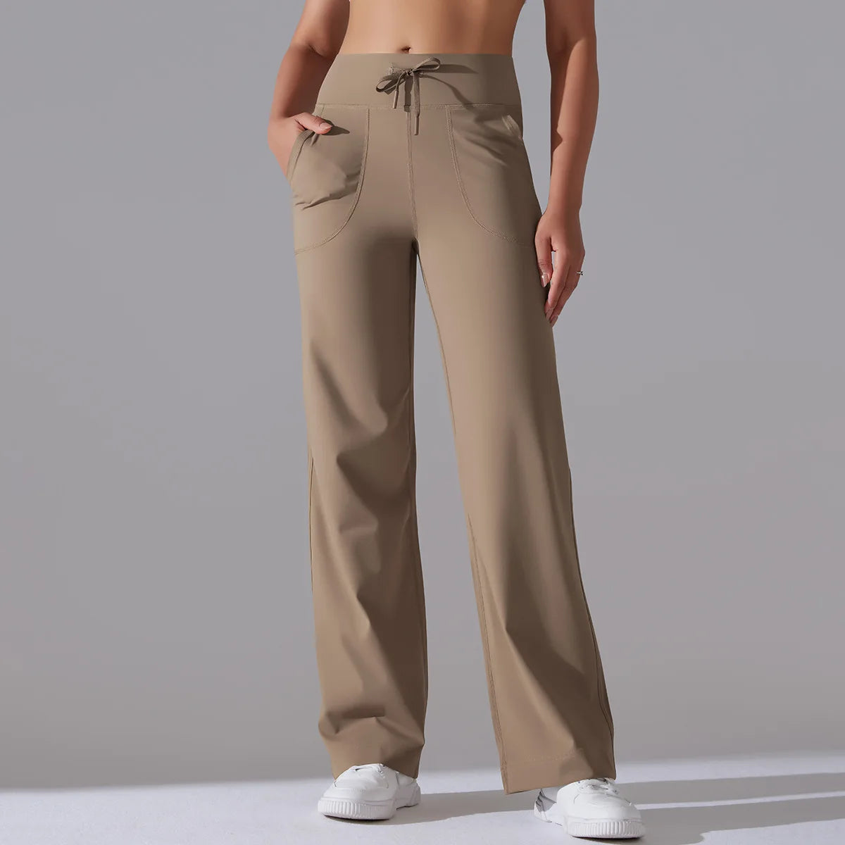 Yoga Straight Leg Sweatpant Straight Leg Women's Loose Tracksuit Pants Wide Leg Outdoor Gym Runing Casual Tracksuit Pants