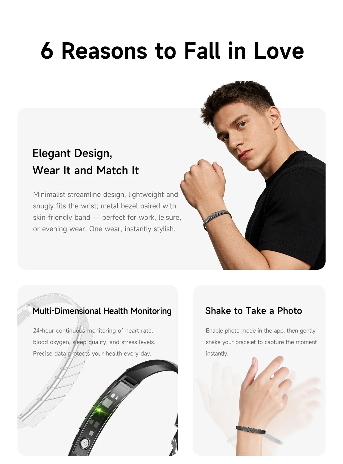 2026 Women Smart Bracelet With Heart Rate Monitor Activity Fitness Tracker Sports Wristband Waterproof Smart Watch Men Smartband
