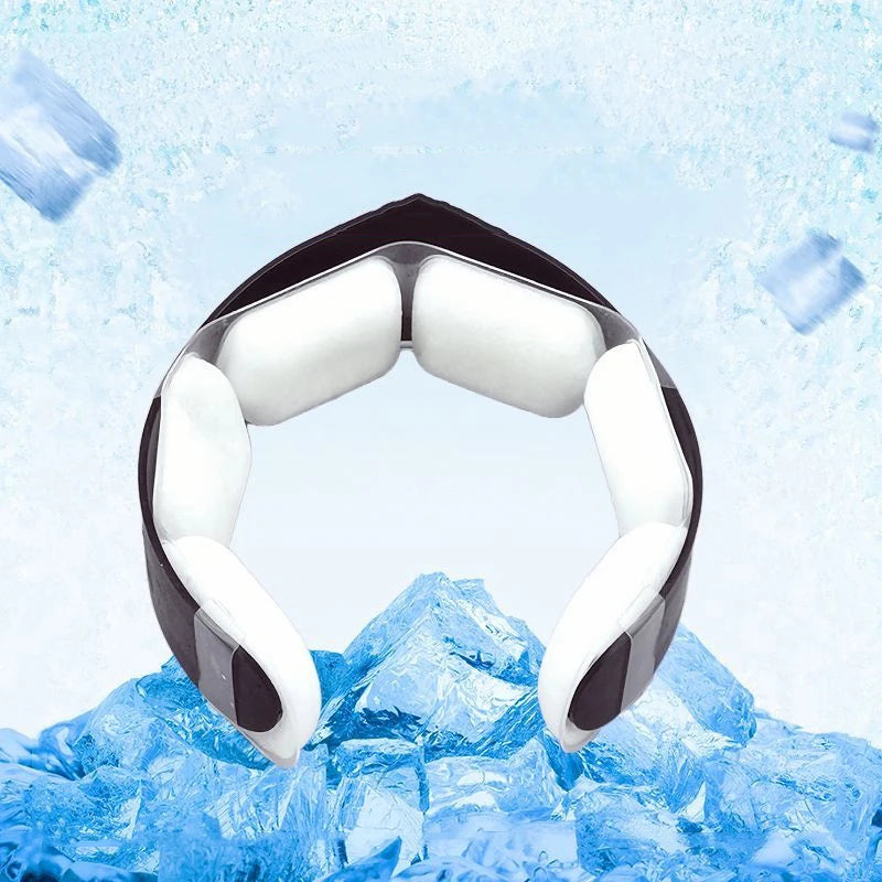 Reusable Neck Cooling Tube Ring – Ice Cushion for Jogging & Fishing
