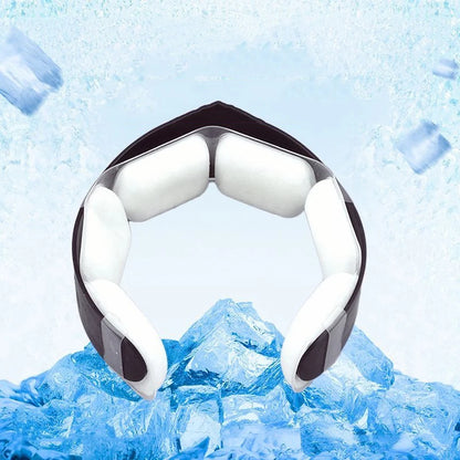 Reusable Neck Cooling Tube Ring – Ice Cushion for Jogging & Fishing