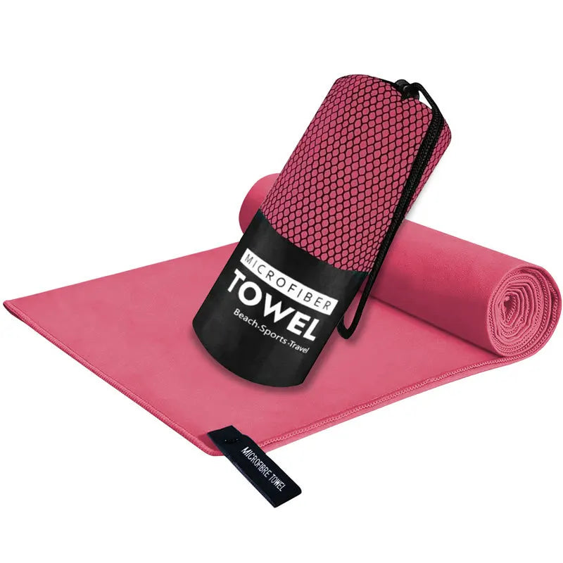 Sandproof Microfiber Fast-Drying Towel  Lightweight Portable  Swim Yoga Gym Beach Travel Sports Essentials
