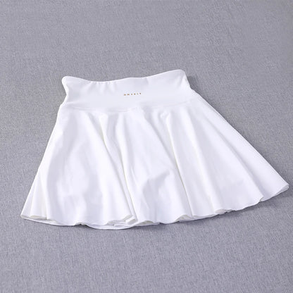 Yoga Wear Athletic Skorts Running Workout Sports Skirts High Waisted Pleated Tennis Skirt for Women
