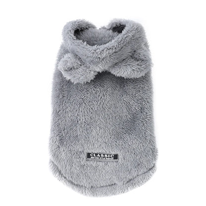 Fleece Warm Cat Costume For Winter Autumn Cute Soft Cats Clothes For Small Medium Dog Kitty Kitten Sweater Funny Pet Coat Sphynx