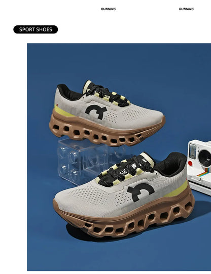 2026 Air Cushion Running Shoes Jogging Marathon Men Sports Breathable Lightweight Women's Comfortable Nonskid Leisure Sneakers