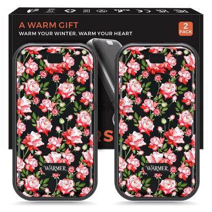 Rechargeable Electric Hand Warmers 2-Pack, Slim Pocket Design, USB-C Charging, 3 Heat Settings for Outdoor Use, Camping