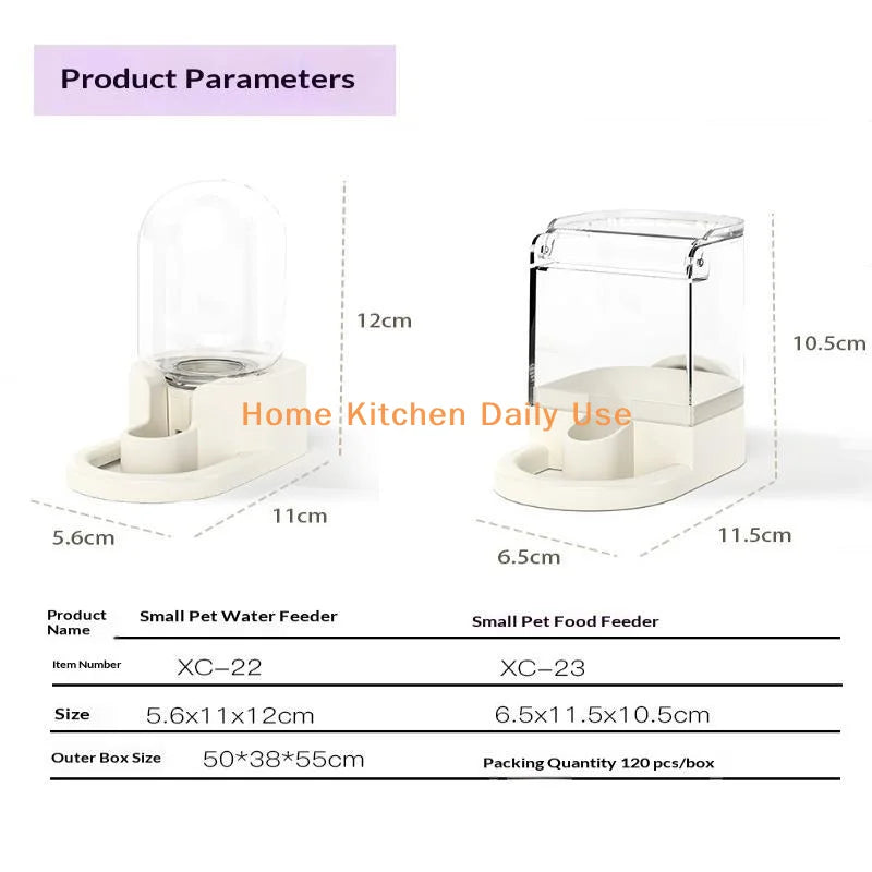 portableAutomatic Bird Water Feeder Drinker Universal Fit Most Bird Cages Accessory for Parrot Canary Finch All Small Pet Birds