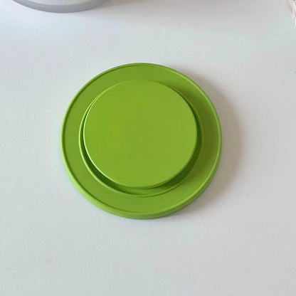 3D Simple  Solid Color Holder For Magsafe Magnetic Phone Griptok Grip Tok Stand For iPhone Wireless Charging Case Finger Holder
