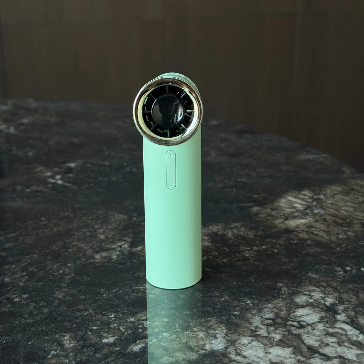 GF06 Lipstick Style Handheld Fan 199 Speeds, 3000mAh Rechargeable Portable Mini Turbo Fan, 90° Foldable Desktop/Neck Fan