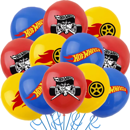 Hot Wheels Birthday Party Set - Racing Car Tableware Decor  Supplies