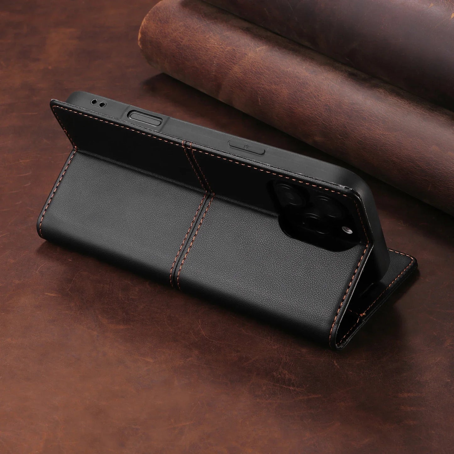 Flip Leather Case for Samsung Galaxy S26 S25 S24 S23 FE S22 S21 S20 Plus Note20 Ultra A17 A37 A16 A36 A56 A26 Wallet Phone Cover