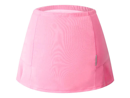 2024 Women's Sports Skirt Quick dry Tennis Yoga Badminton Golf Skirt Waisted Short Skirt Comfortable Breathable Belt Safety Pant
