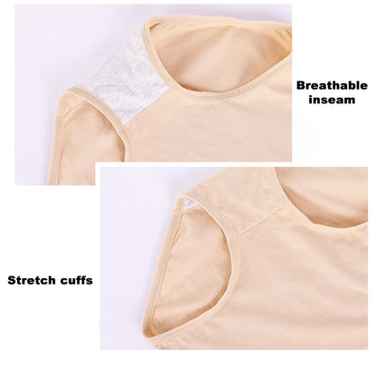 3pcs Cotton Women Panties Lady Plus Size Underwear Large Size High Waist Briefs Breathable Solid Color Female Lingerie