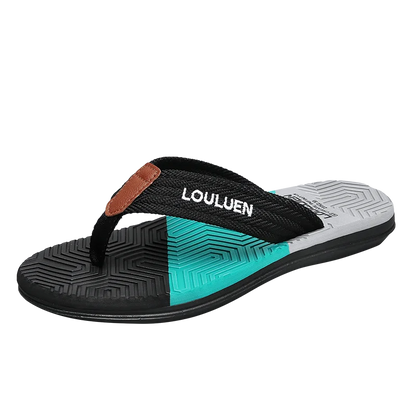 Fashion Men Light Flip Flops Slides Summer Anti-skid Man Slippers Outdoor Beach Male Sandals Household Slides for Men