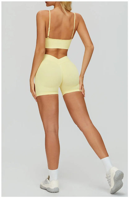 2/3PCS Seamless Yoga Set Gym Workout Suits Athletic Wear Women Legging Fitness Bra Crop Top Long Sleeve Sports Suits Sportswear