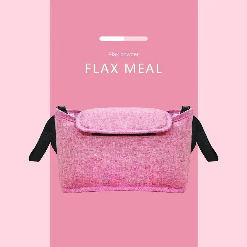 Stroller Bag Baby Diaper Mummy Bag Large Capacity Stroller Organizer Cup Holder Feeding Bottle Stroller Accessories Hanging Bag