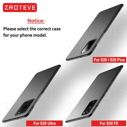 S24 Case Zroteve Slim Hard PC Matte Cover For Samsung Galaxy S24 Ultra S25 Edge S22 S26 Plus S20 S21 S23 FE S24+ Phone Cases