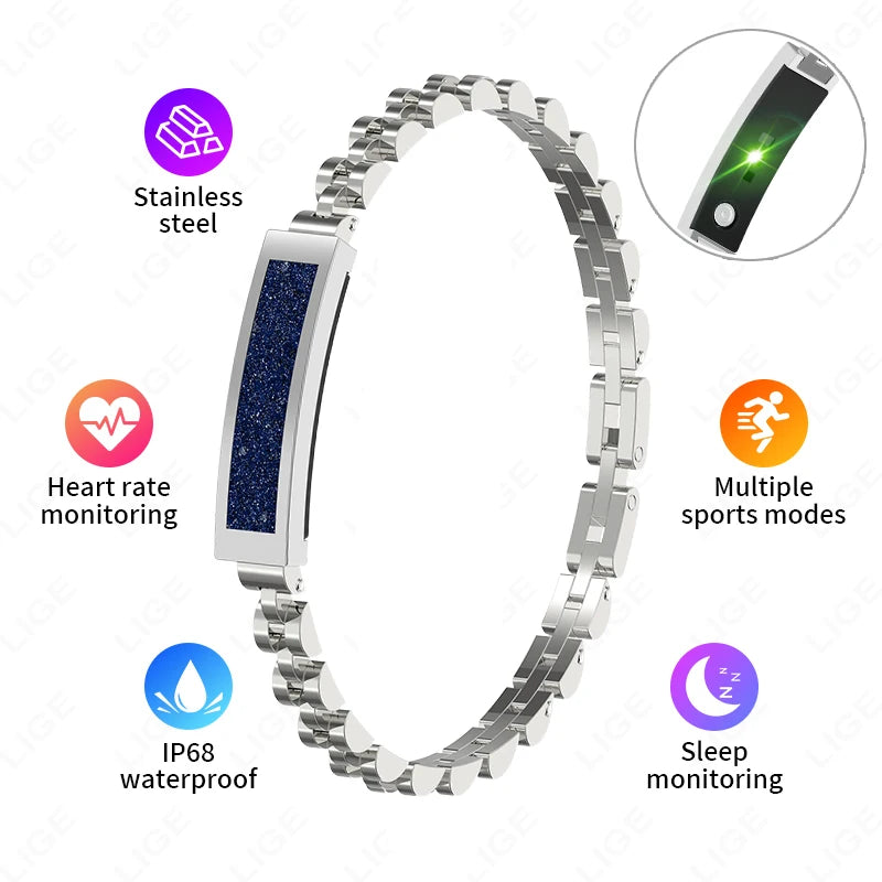 2026 New Smart Watch Pedometer Health Smart Bracelet Women Men Sports Fitness Waterproof Heart Rate Sleep Monitoring Wristbands