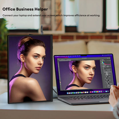 Portable Gaming Monitor 15.6 Inch FHD IPS Panel Display With Back Stand - Ultrathin