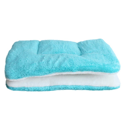 Flannel Pet Pad Dog Bed Thickened Sleeping Pad Dog Blanket Suitable for Chihuahua Labrador Puppy Kitten Small Large Dog Pet Rug