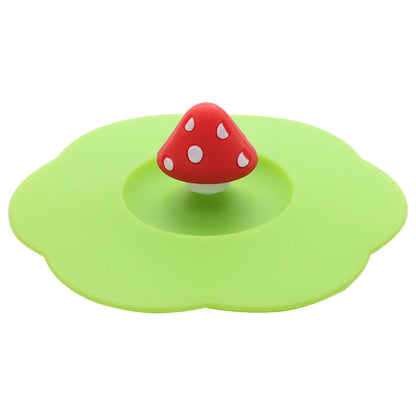 Silicone Cup Lids – Cute 10cm Leakproof Heat-Resistant Mug Covers